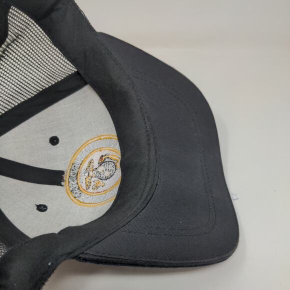 USMC United States Marine Corps Snapback Mesh Back Hat Blue Adjustable - Picture 11 of 11